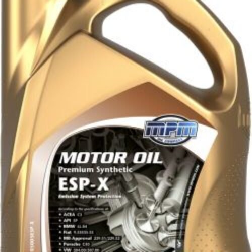 MPM Premium Synthetic ESP-X 5W-30 Motorolja Dunk 5 l