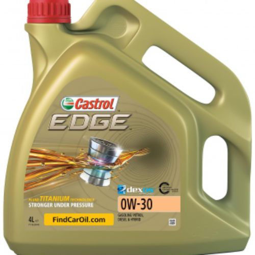 Castrol Edge Titanium 0W-30 Motorolja Dunk 4 l