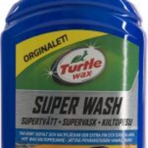 Turtle Wax Super Wash – Bilschampo/Djuprengöring 500 ml